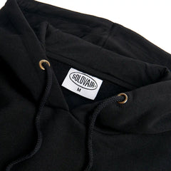 Solovair L/S Logo Pullover Hoodie - Black