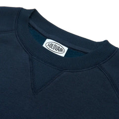Solovair L/S Logo Sweatshirt - Navy