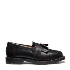 Black Fine Grain Tassel Loafer