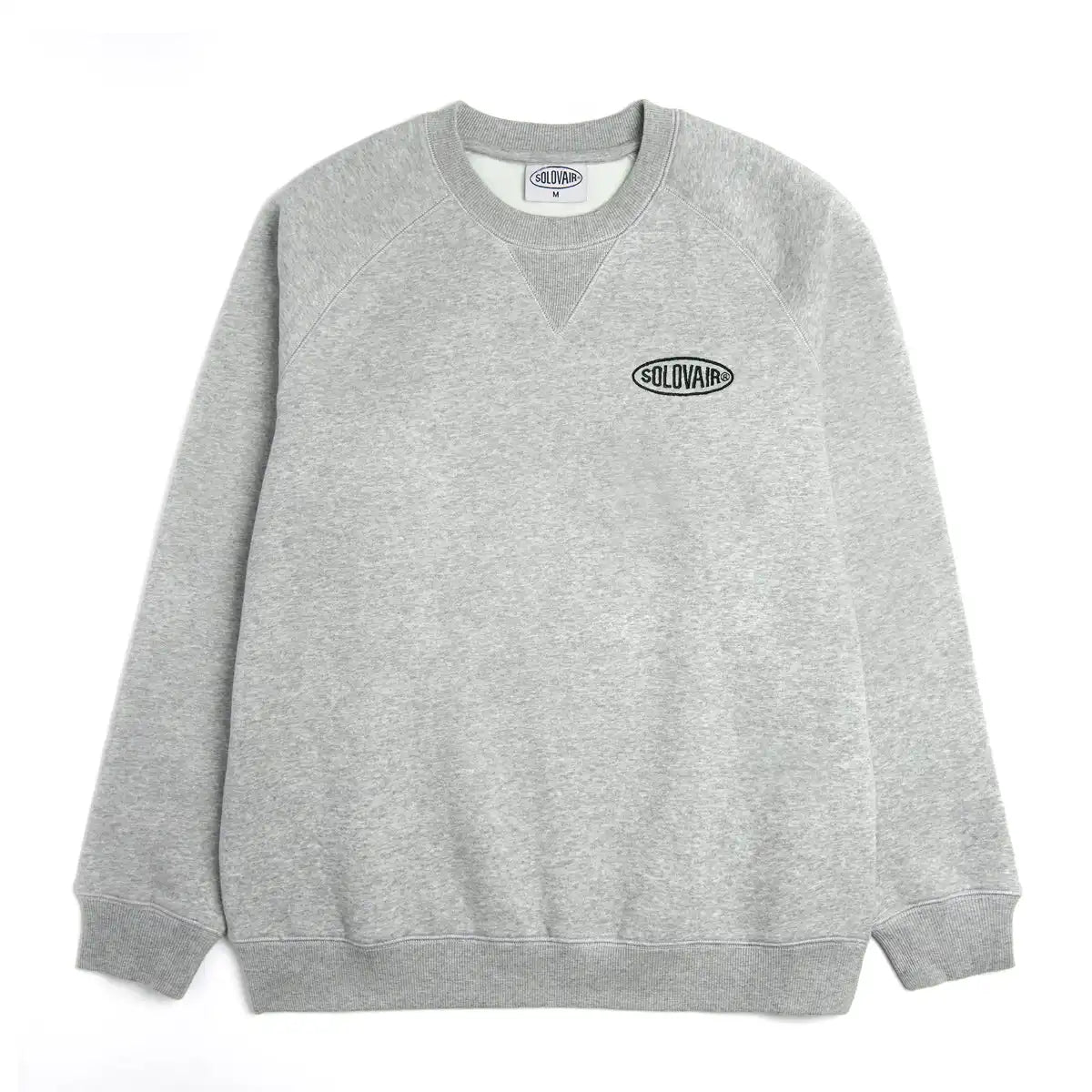 Solovair L/S Logo Sweatshirt - Grey