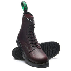 Burgundy Gaucho Grain 8 Eye Derby Boot