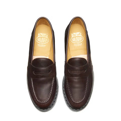 Brown Greasy Penny Loafer