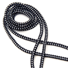 70cm Round Poly Chequered Lace (3 eye)