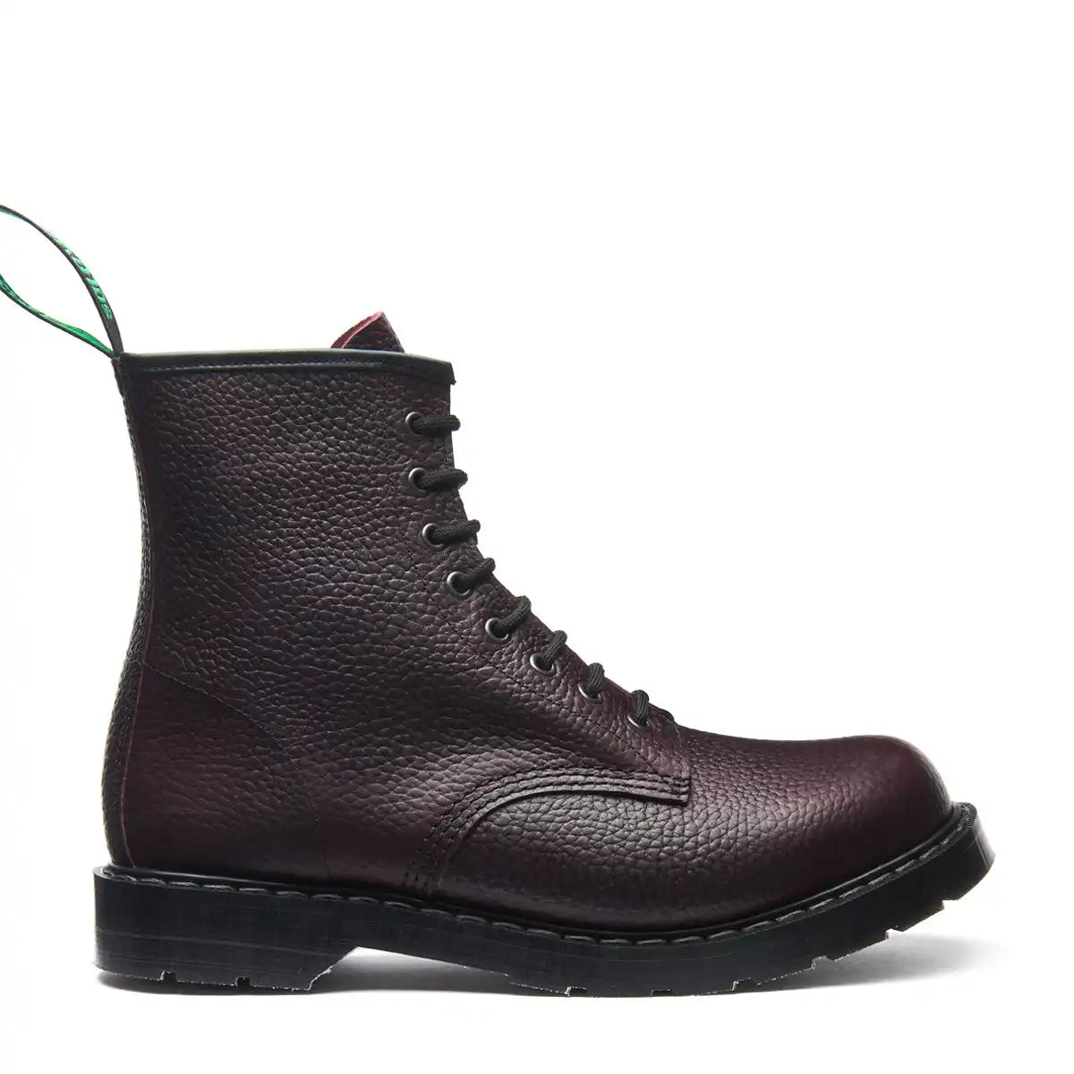 Burgundy Gaucho Grain 8 Eye Derby Boot